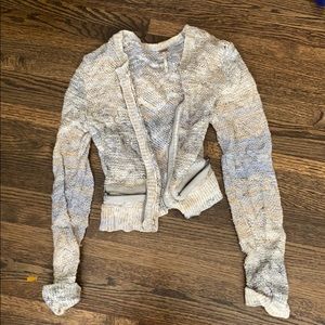 Free people crop cardigan